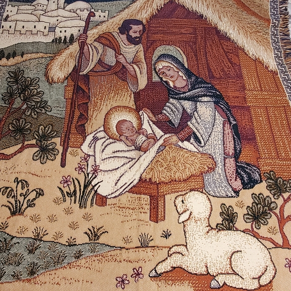 American Greetings Other - NEW  Nativity Tapestry